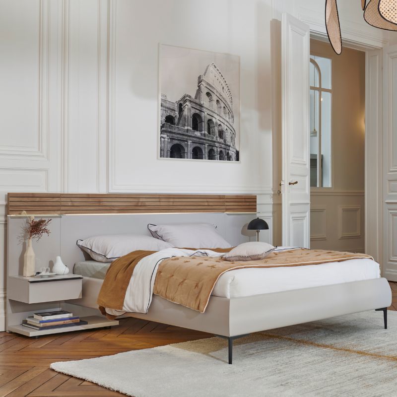 Le lit avec chevets, solution idéale pour l’aménagement de votre chambre