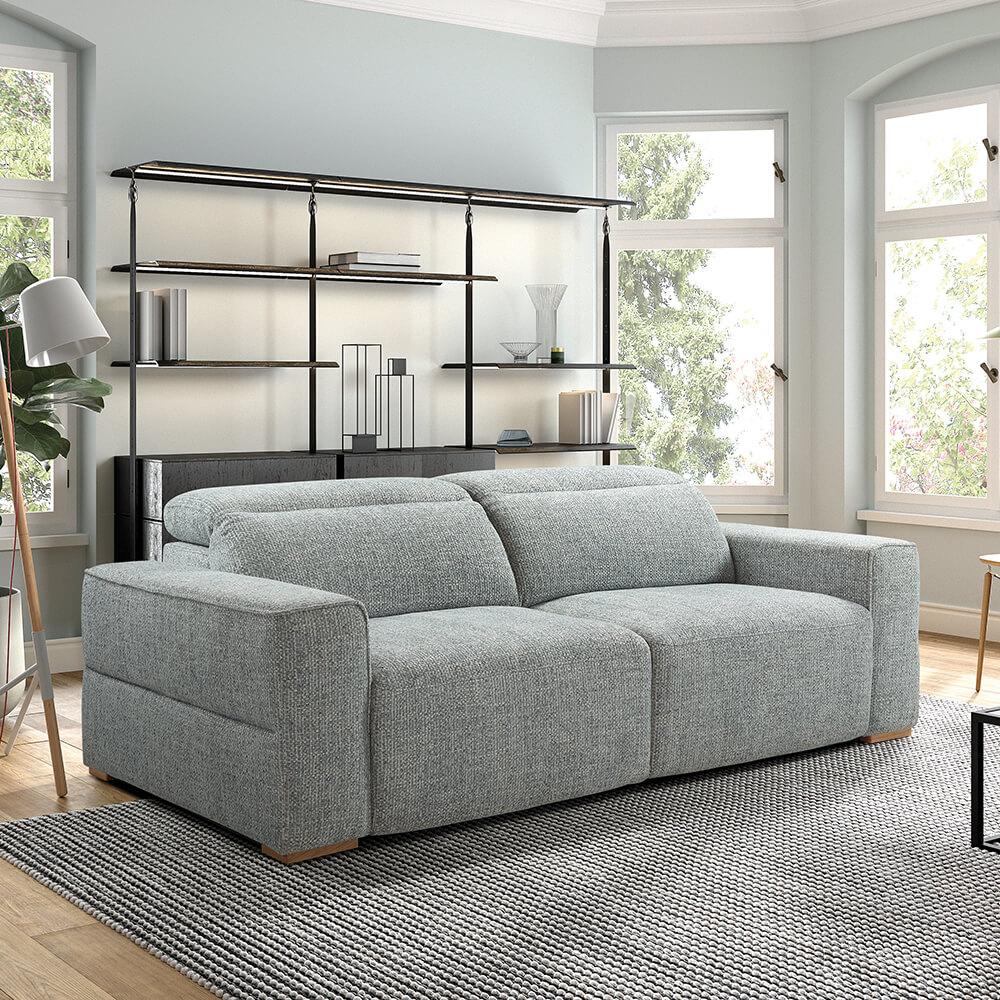 Canapé 3 places coulissant