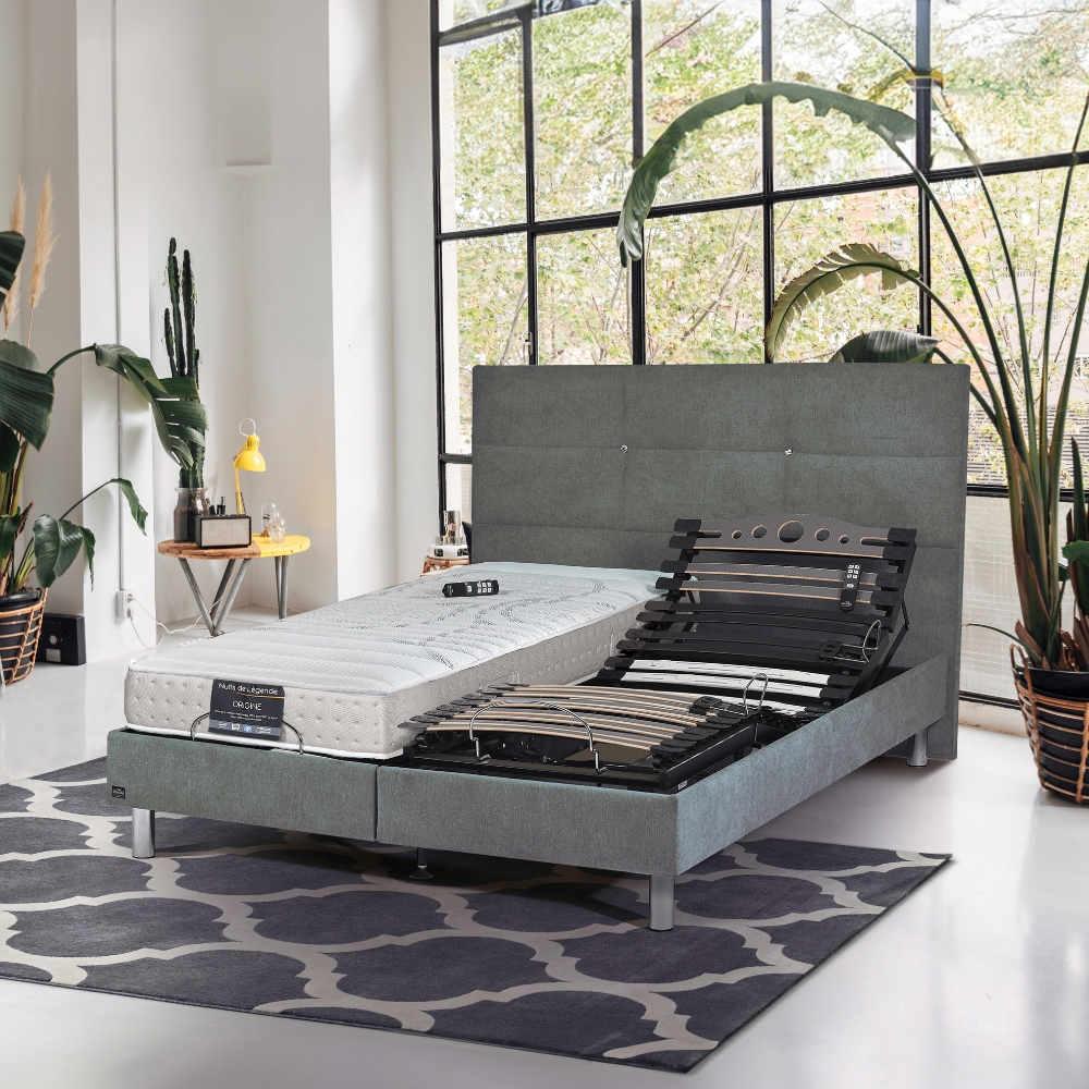 Sommier TPR VOYAGE D’TECH + matelas ORIGINE