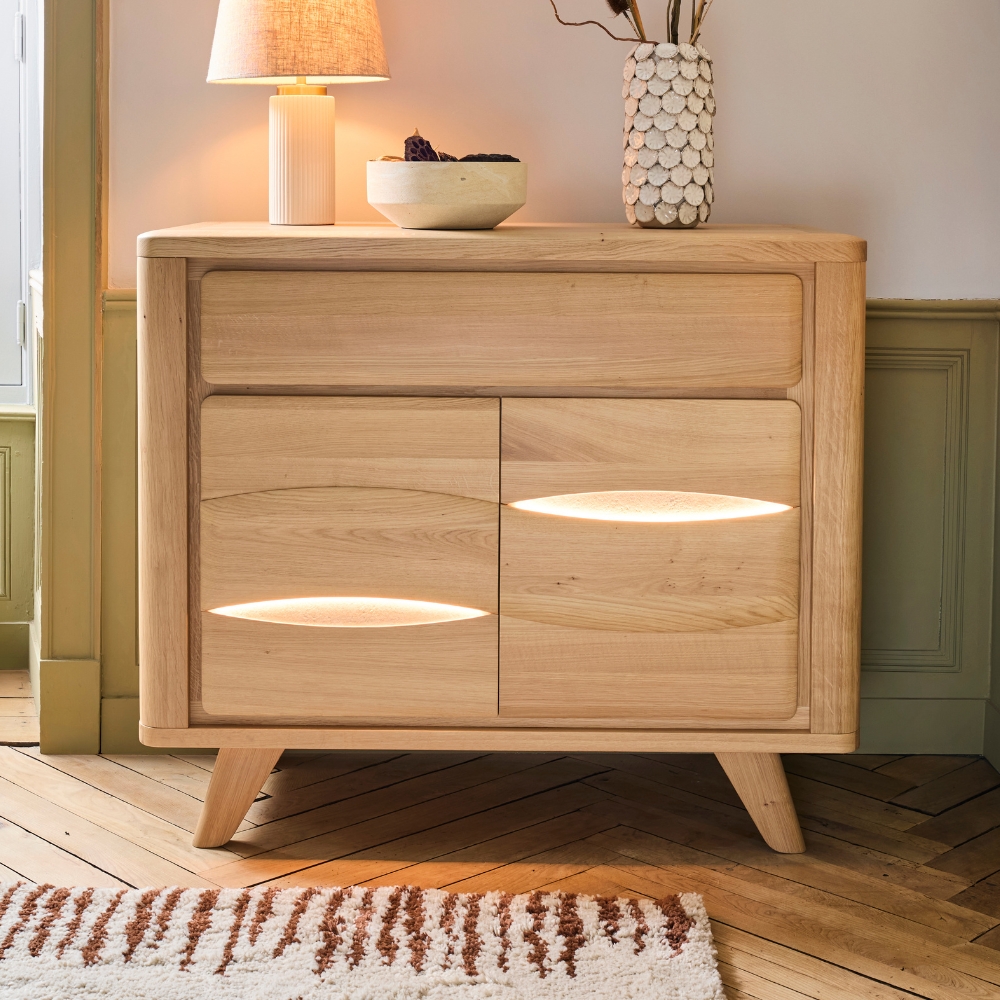 Meuble d’entrée 2 portes 1 tiroir