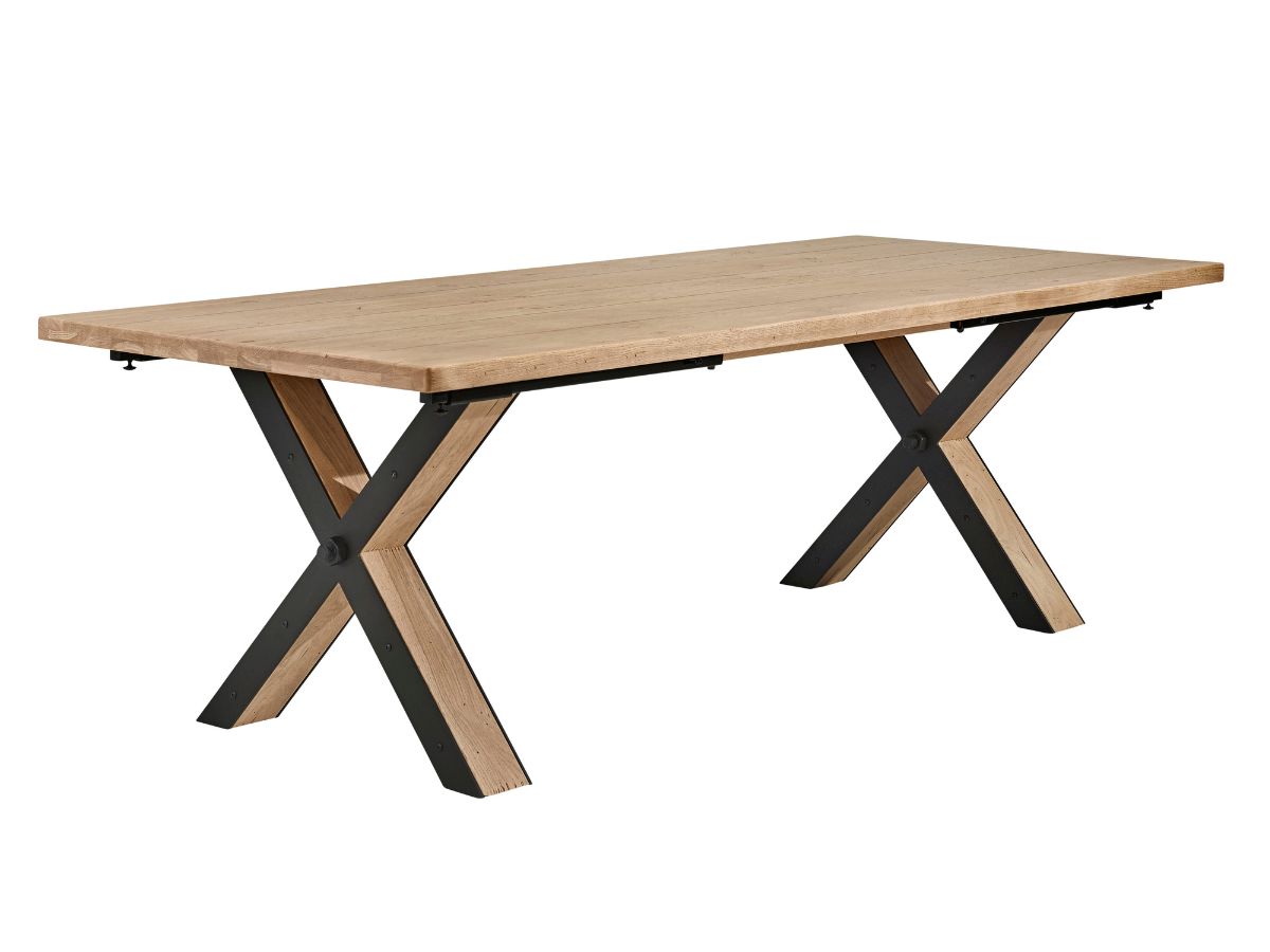 Table rectangulaire extensible