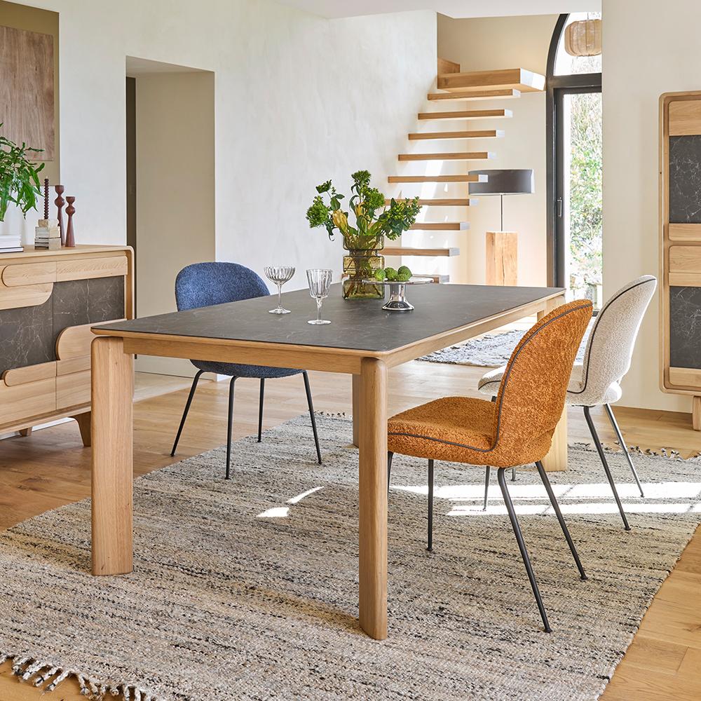 Table de repas extensible