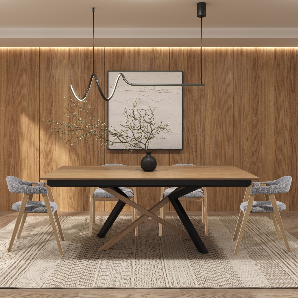 Table de repas extensible