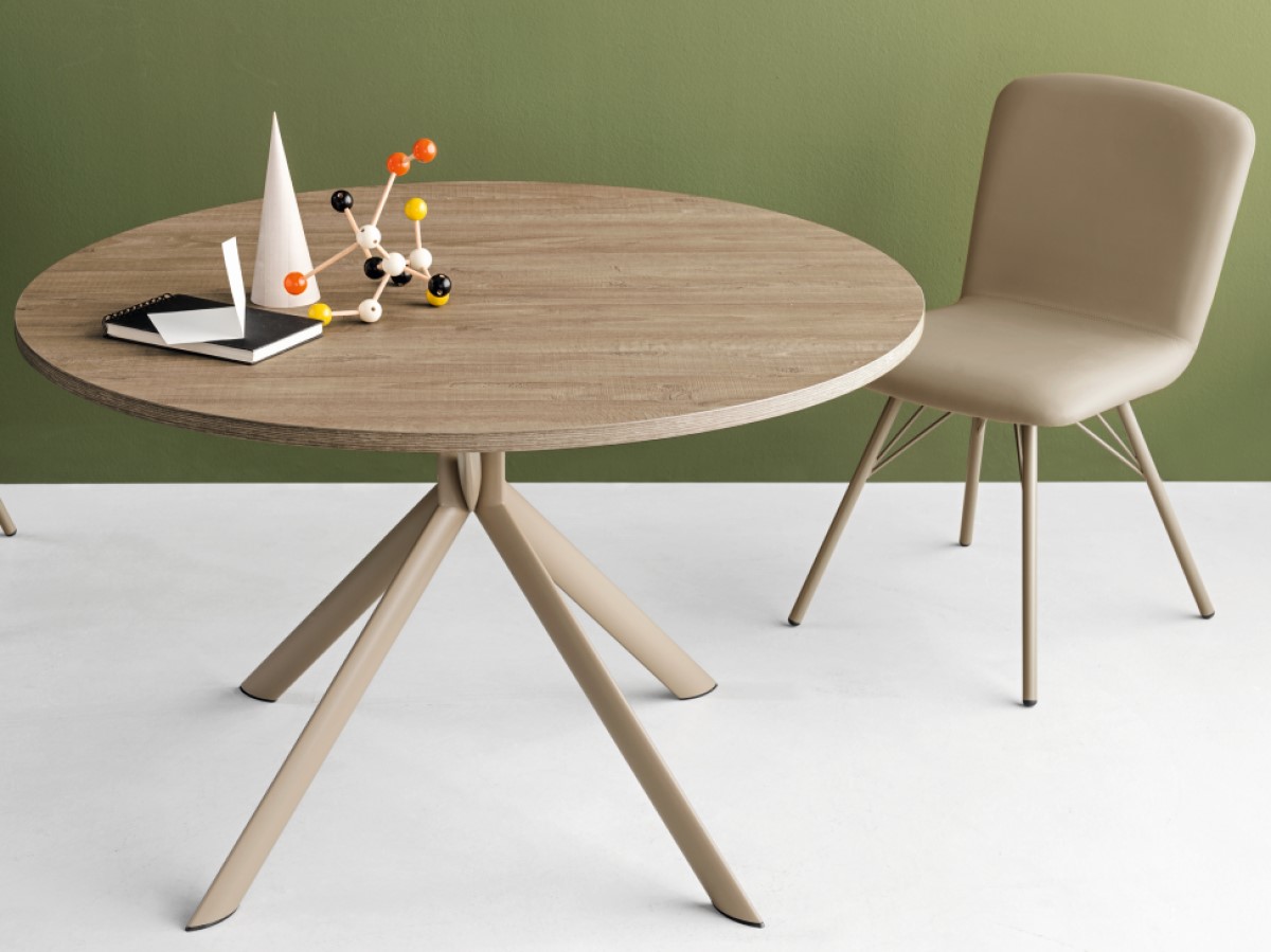 Table ronde extensible