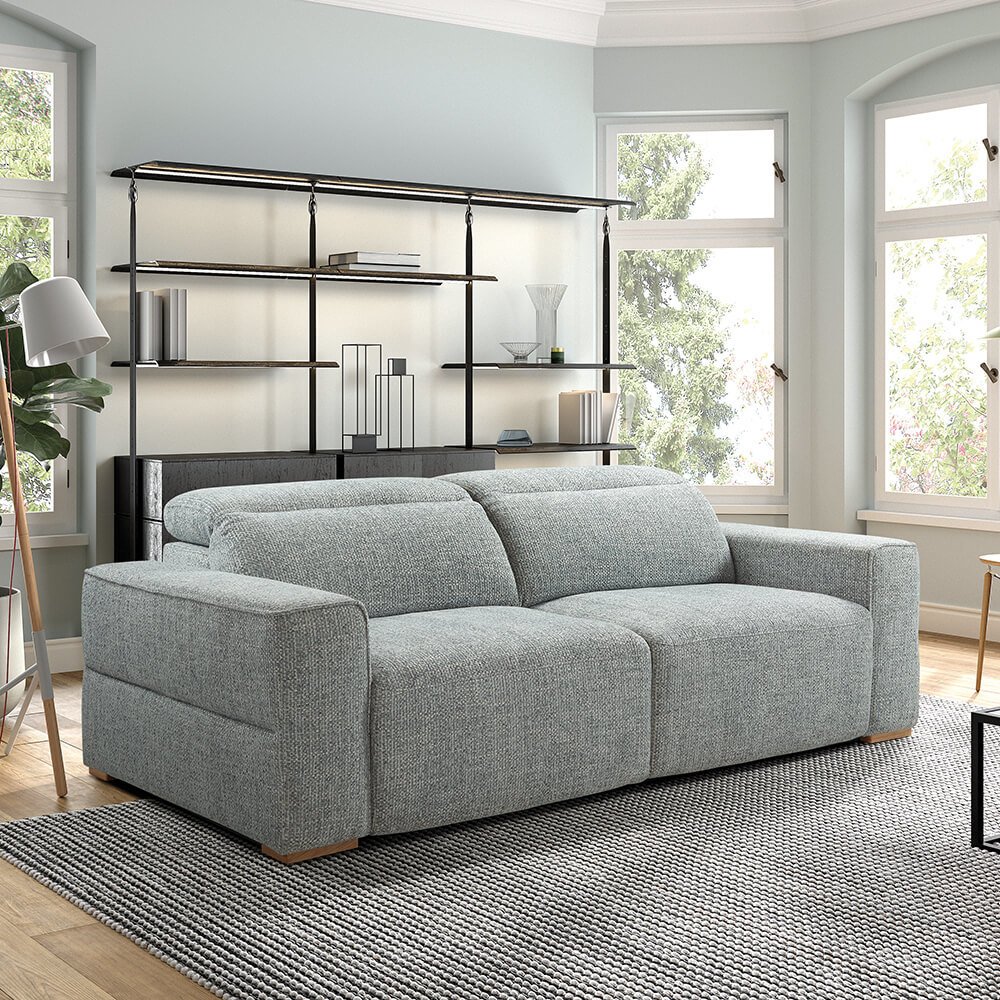 Canapé 3 places coulissant