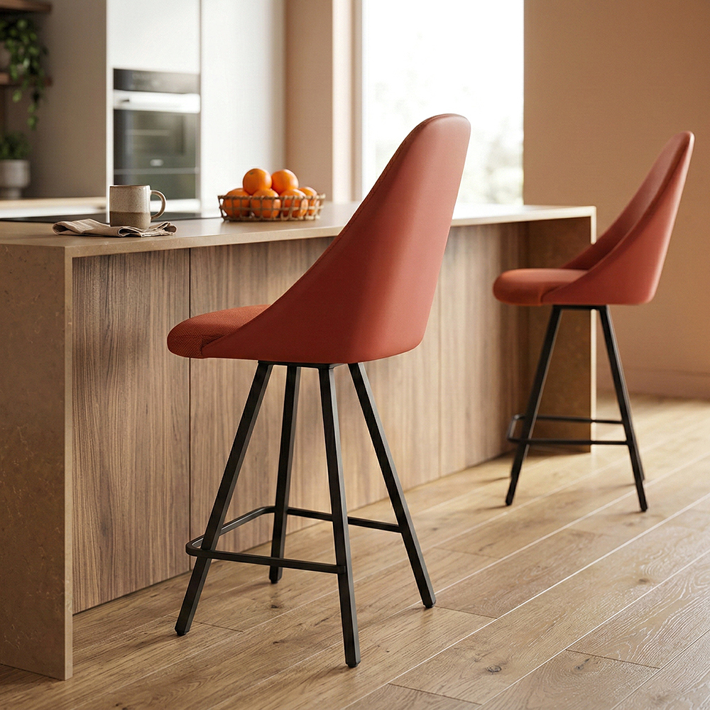 Chaise snack pivotante