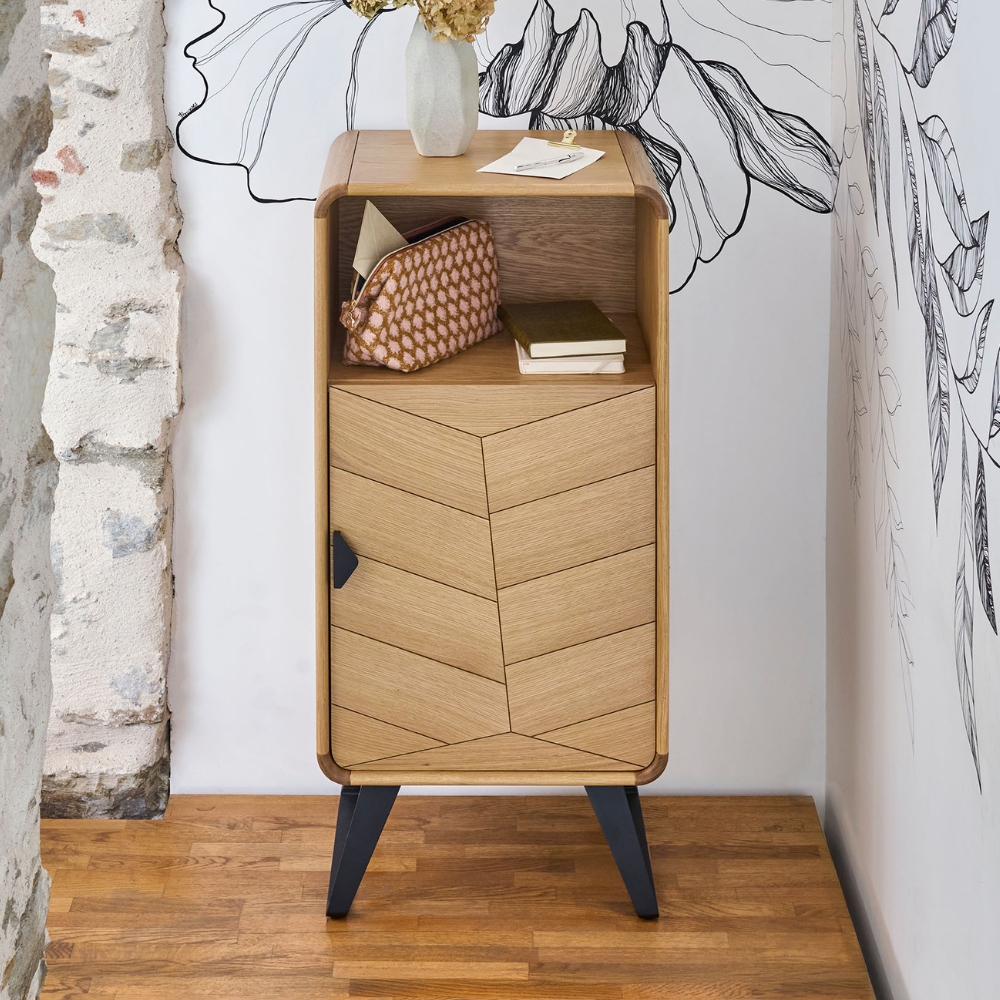 Meuble d’entrée 1 porte 1 niche