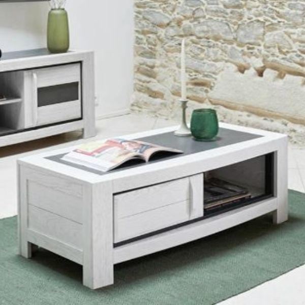 Table basse 1 porte 1 niche