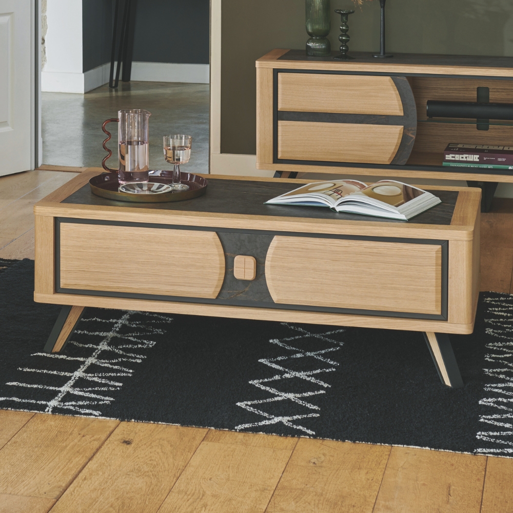 Table basse 1 tiroir