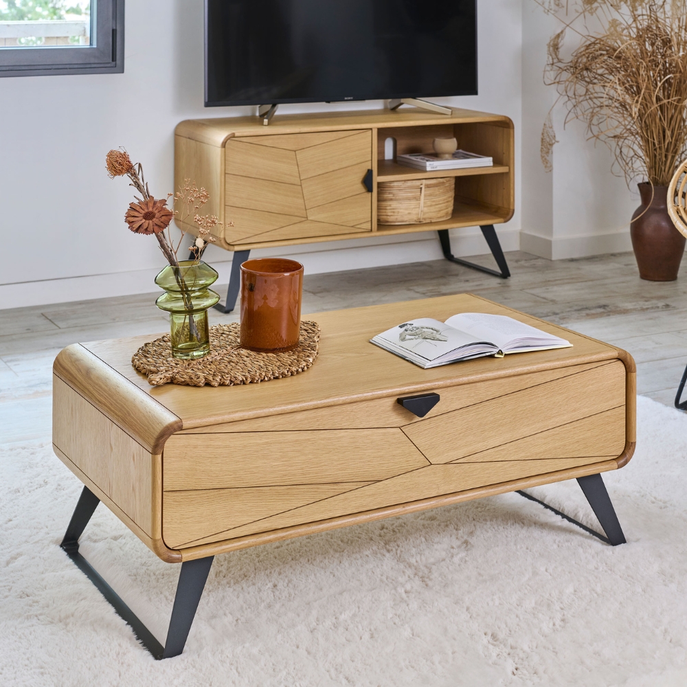 Table basse 1 tiroir