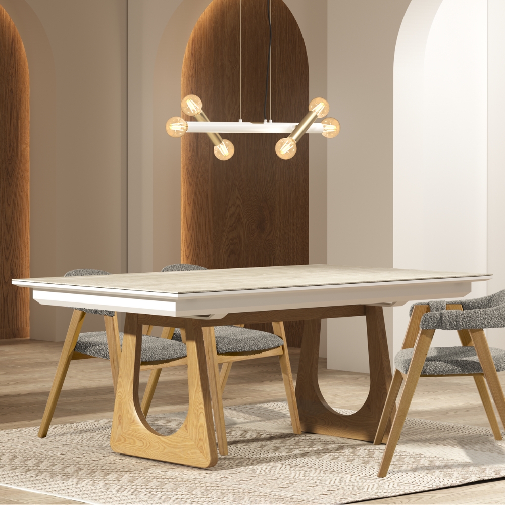 Table de repas extensible
