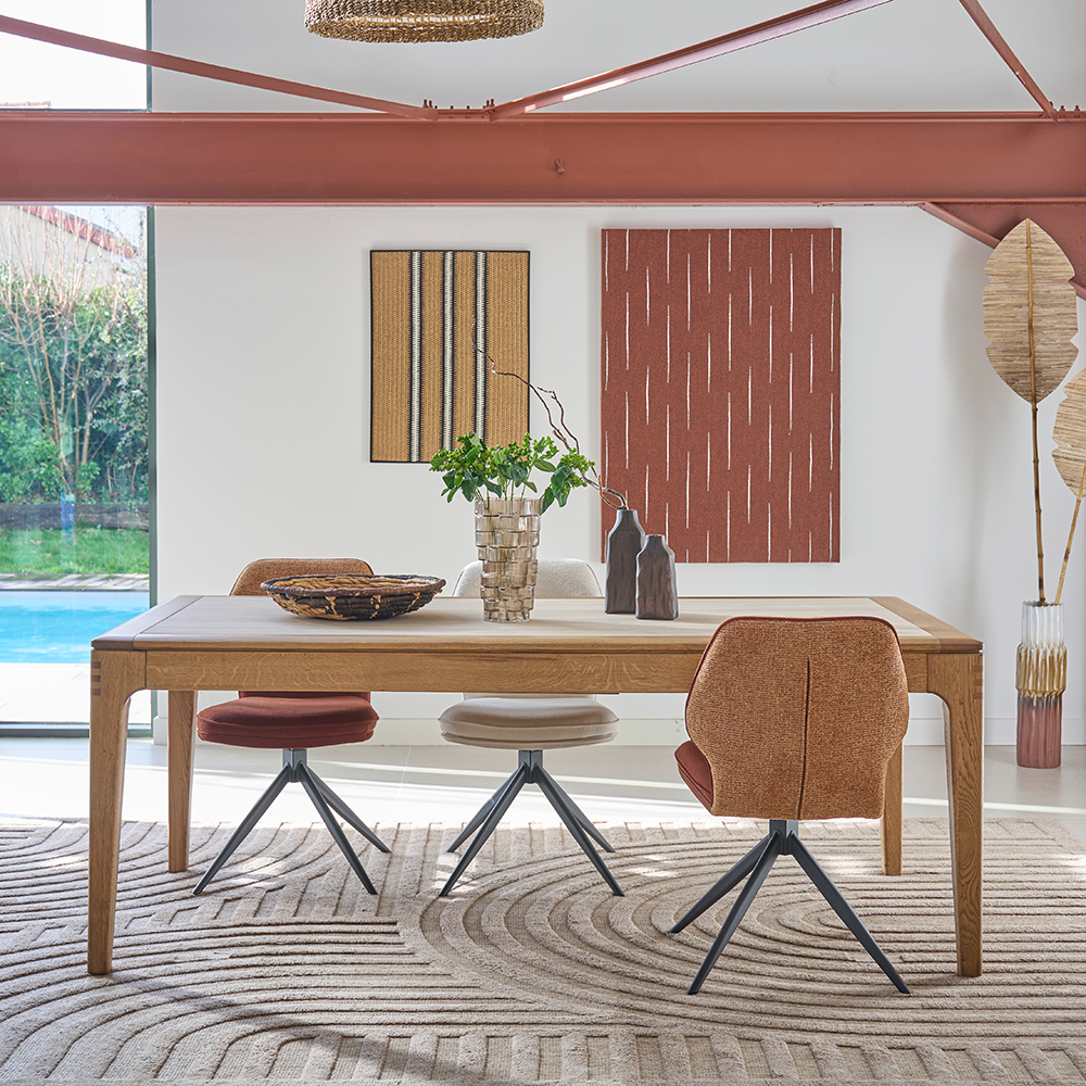Table de repas extensible