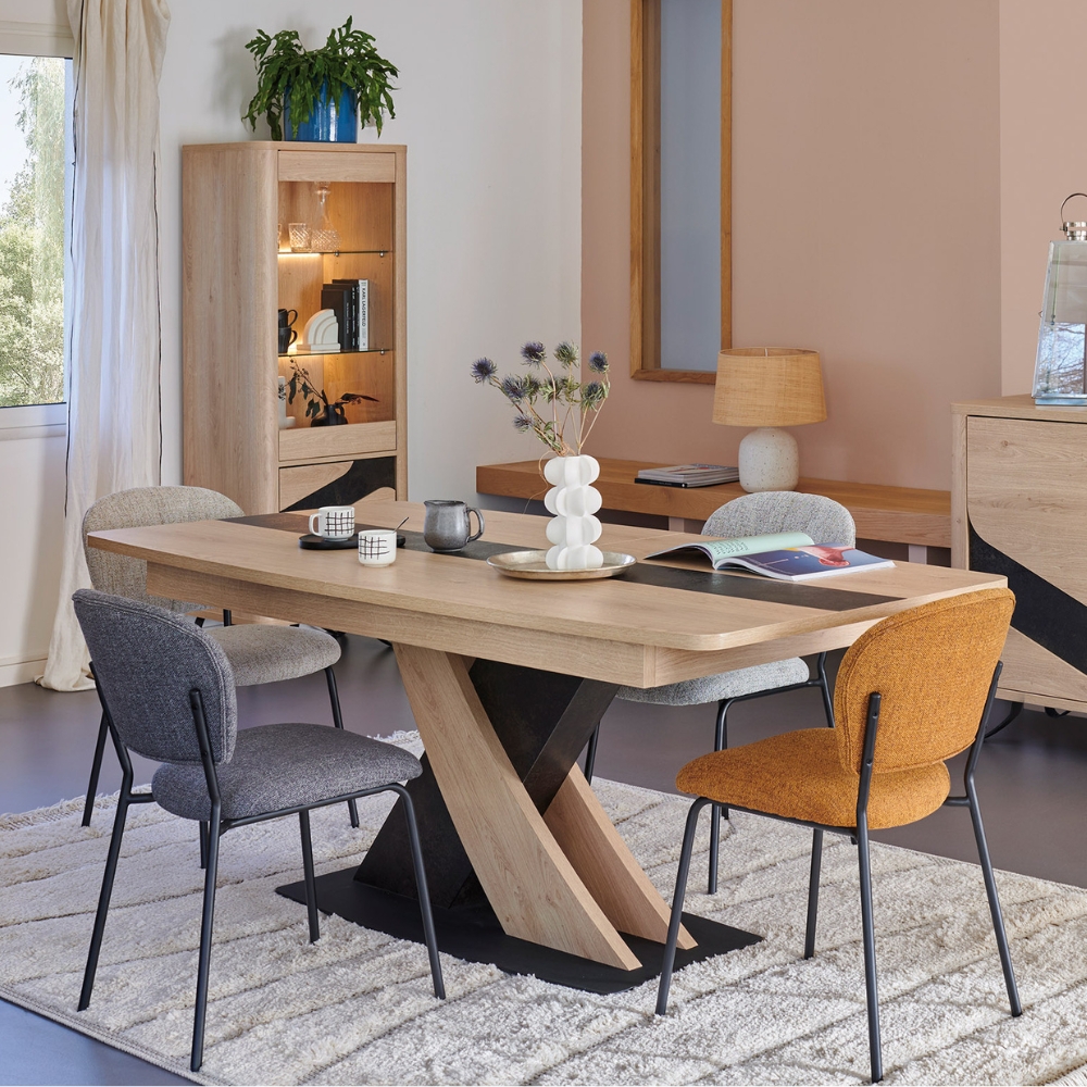 Table de repas extensible