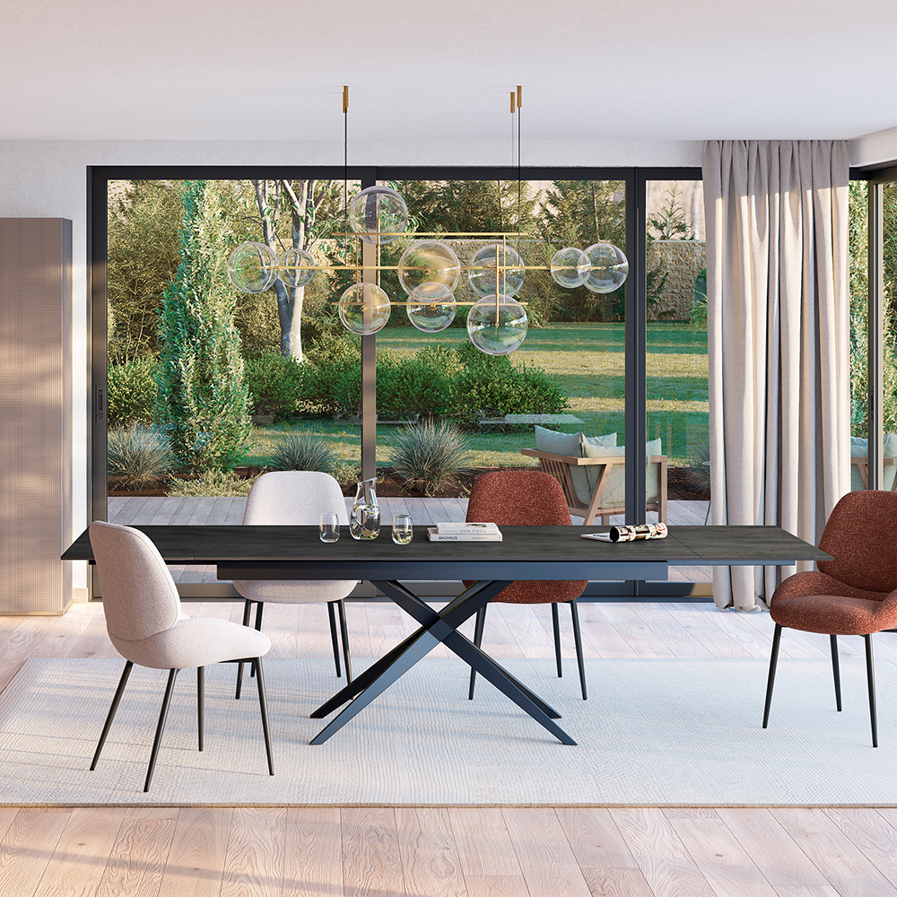 Table extensible céramique