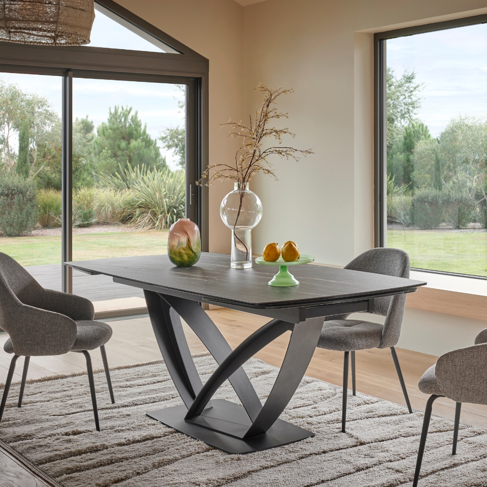 Table de repas extensible