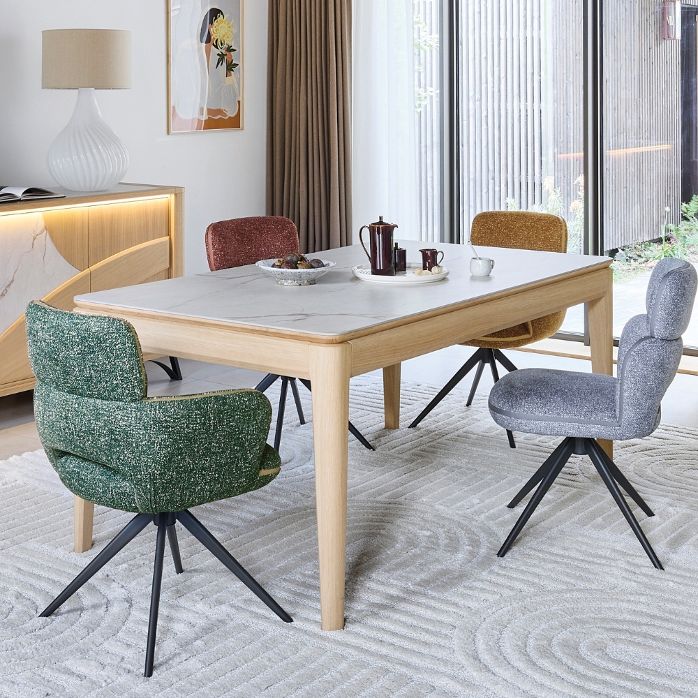 Table de repas extensible