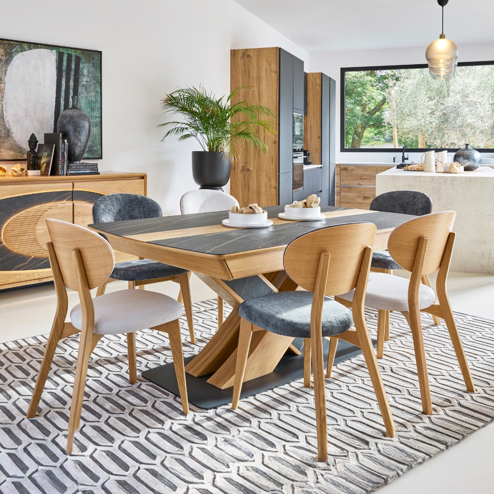 Table de repas extensible