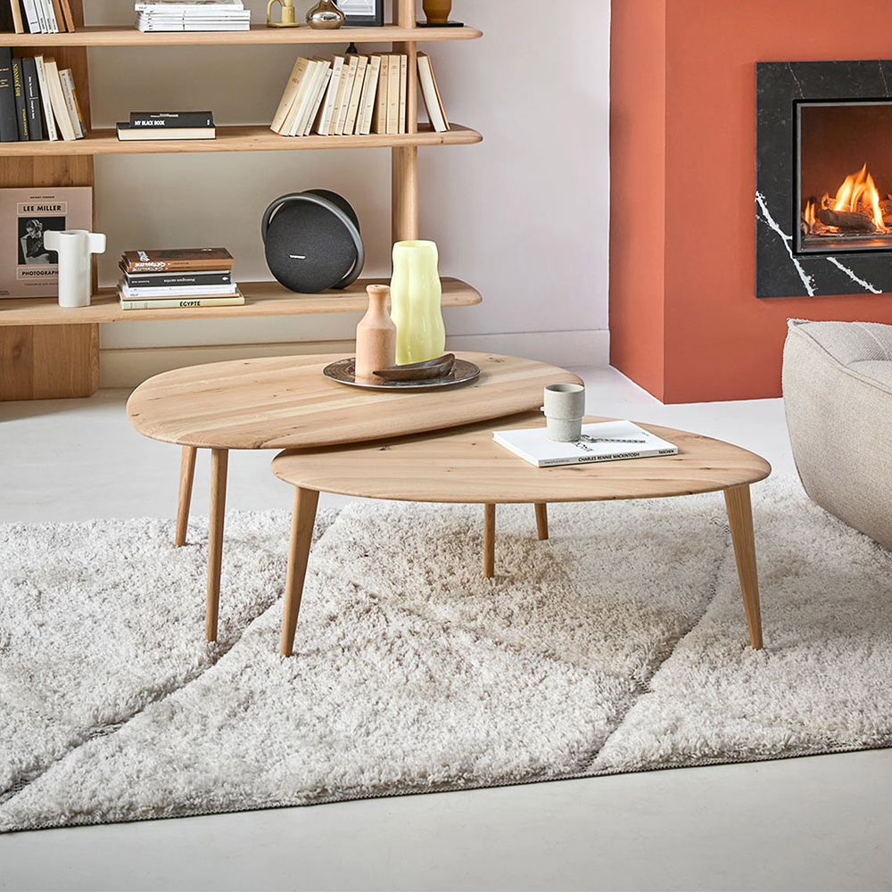 Tables basses galets