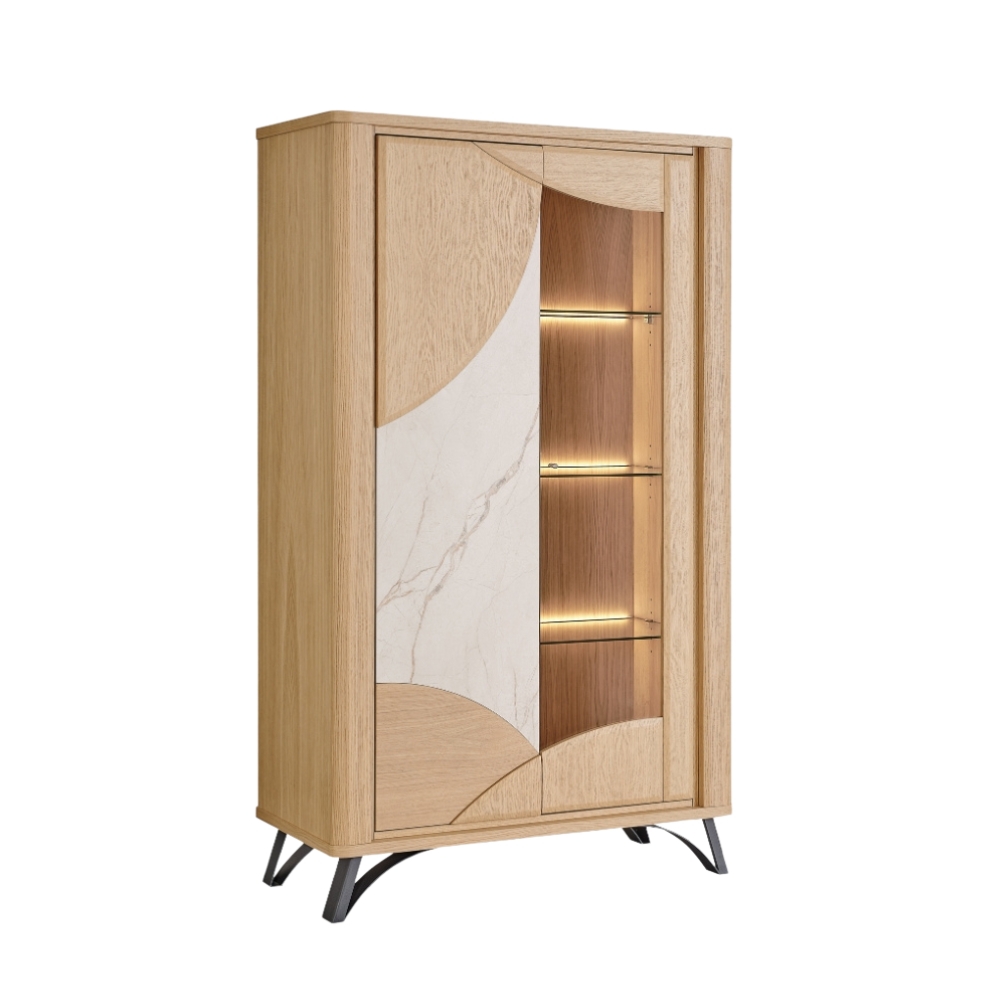 Vitrine 2 portes