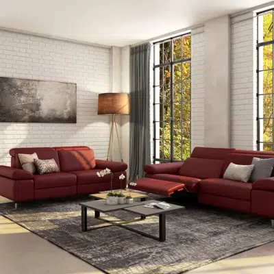 Quelle couleur associer avec un canapé rouge ?