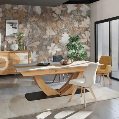 La table à manger en céramique extensible, aussi élégante que pratique