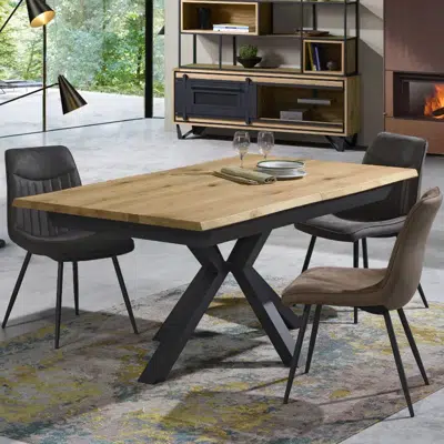 Tendance : adoptez une table à manger industrielle