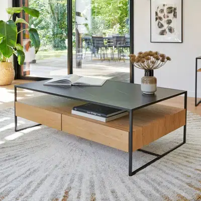 Design et pratique, optez pour la table basse rectangulaire