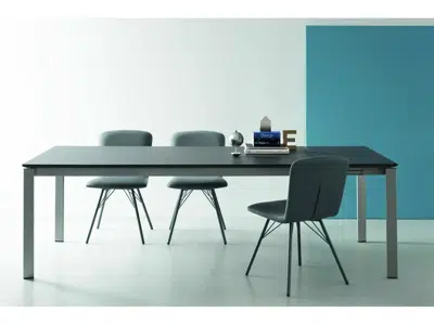 Table rectangulaire extensible