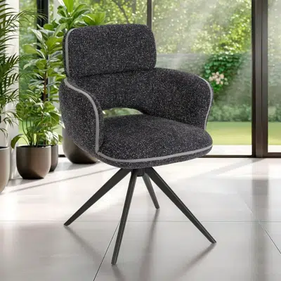 Chaise avec accoudoirs