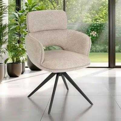 Chaise avec accoudoirs