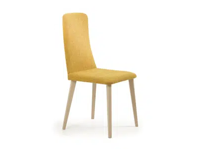 Chaise dossier incliné