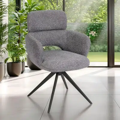 Chaise avec accoudoirs