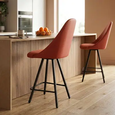 Chaise snack pivotante