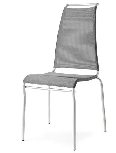 Chaise pieds métal