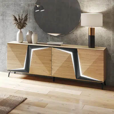 Enfilade 4 portes