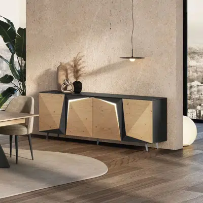 Enfilade 4 portes