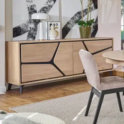 Enfilade portes coplanaires