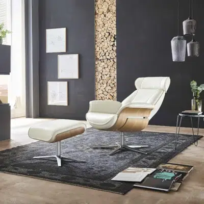 Fauteuil relax avec repose-pieds