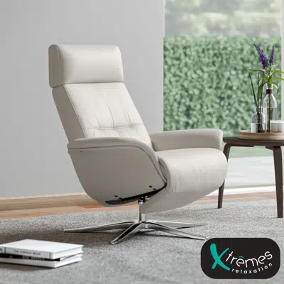 Fauteuil pivotant inclinable repose-pieds électrique