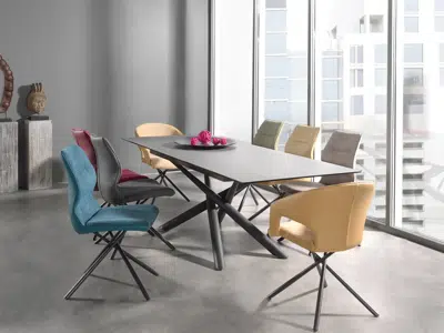 Table rectangulaire extensible