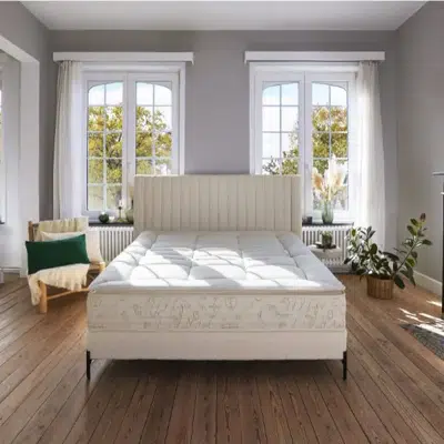 Matelas ressorts ensachés et latex