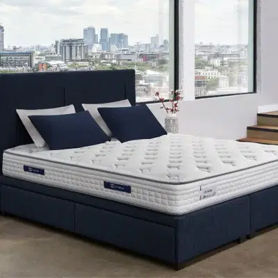 Matelas ressorts ensachés et mousse