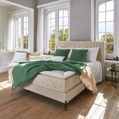 Matelas ressorts ensachés et latex