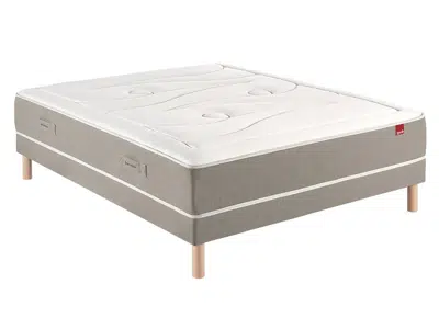 Matelas ressorts ensachés + mousse à mémoire
