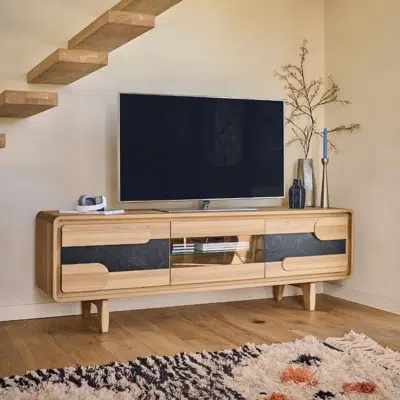 Meuble TV 3 portes
