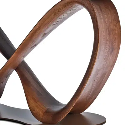 Table ovale en céramique