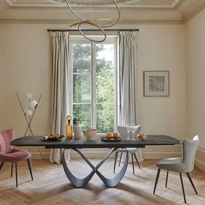 Table de repas extensible