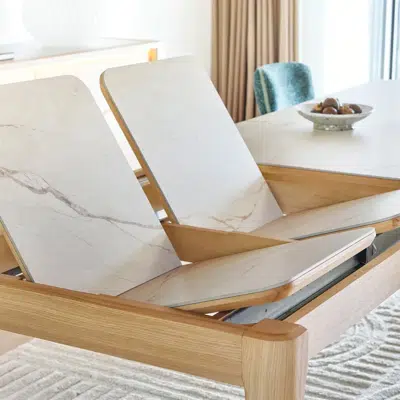 Table de repas extensible