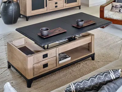 Table basse relevable