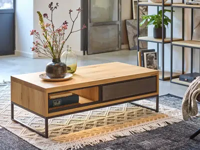 Table basse 1 tiroir